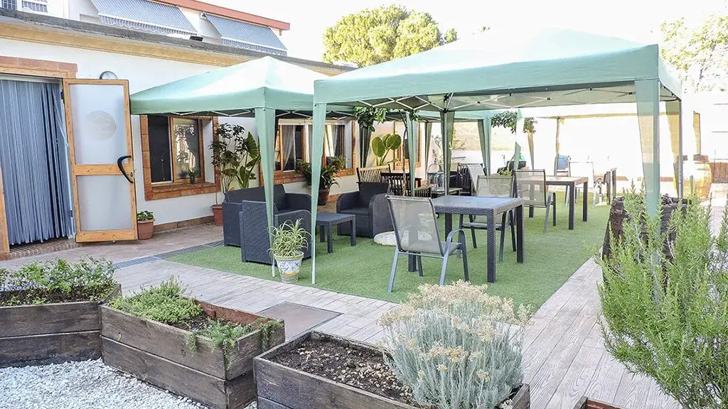 Hogar de Mayores Pino Grande Sevilla Jardin