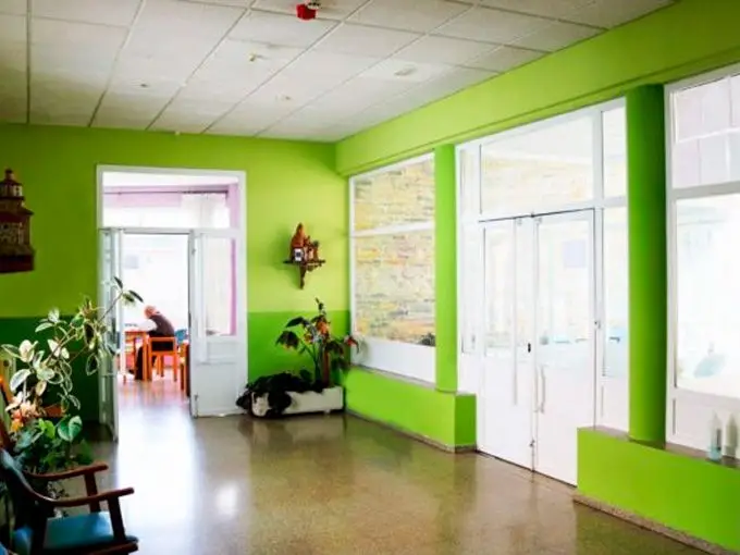 mimara virgen de la pena residencia de mayores recepcion